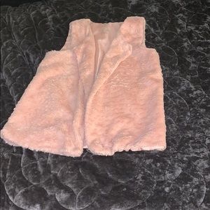 furry vest
